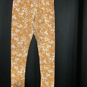 Floral Print Kids Leggings